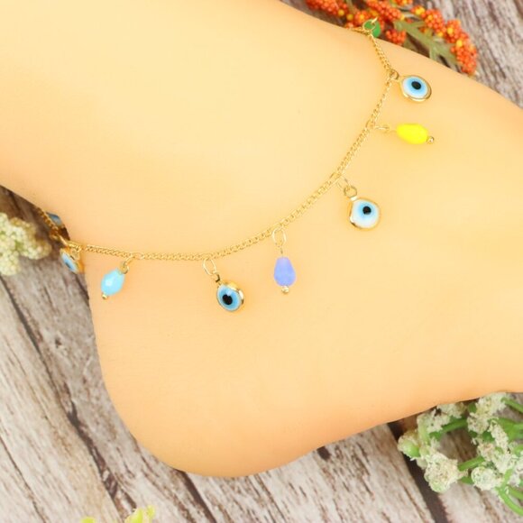 "Dainty Anklet for Women – Elegant Everyday Jewelry & Perfect Gift | MLCRC1499 - Picture 3 of 10